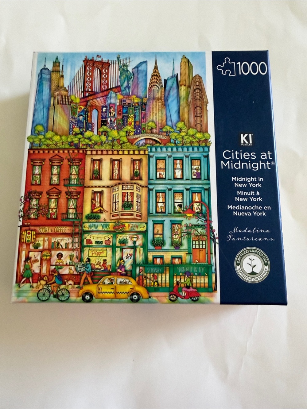 Cities at Midnight 1000-Piece Kids Puzzle — Multicolor